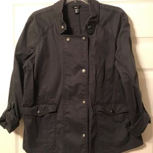 intro.❤️ stretch petite Xlarge light weight black jacket